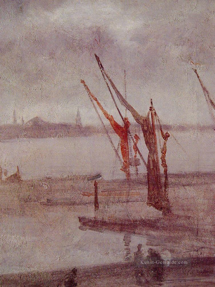 Chelsea Wharf Grau und Silber James Abbott McNeill Whistler Ölgemälde